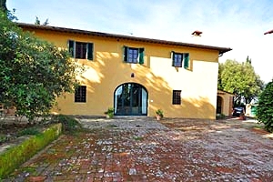 Villa colinas alrededor de Florencia