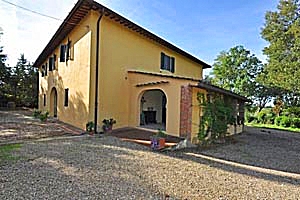 Villa colinas alrededor de Florencia