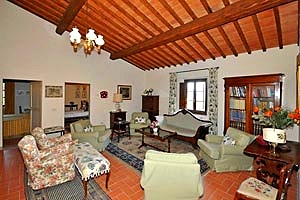 Villa colinas alrededor de Florencia