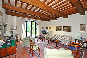 Villa colinas alrededor de Florencia