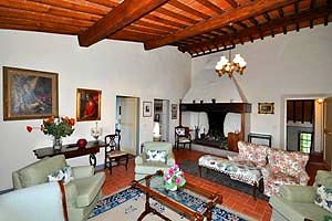 Villa colinas alrededor de Florencia