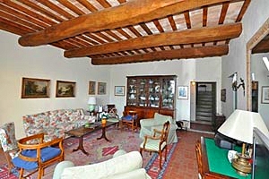 Villa colinas alrededor de Florencia