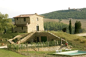 Casa rural en Val d`Orcia